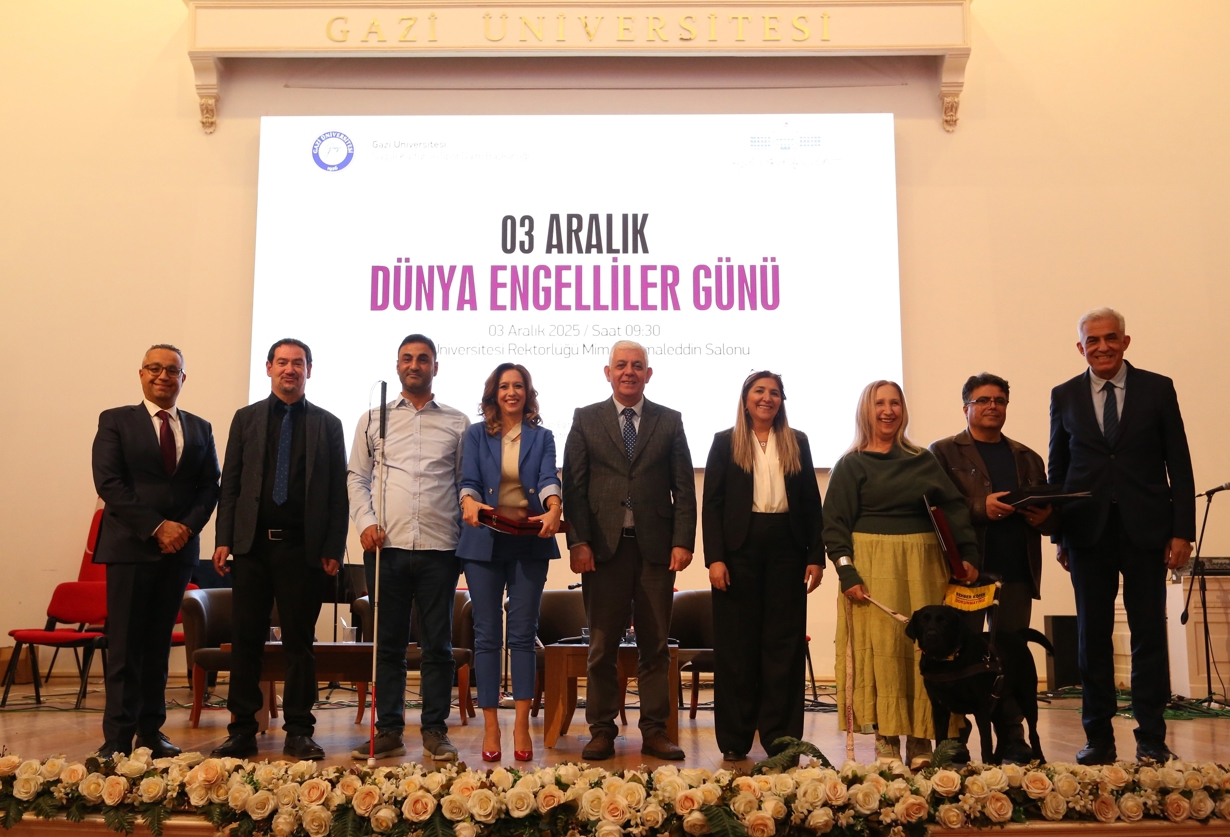 Üniversitemizde https://webupload.gazi.edu.tr/upload/1/2025/12/3/f6418cfe-bc4f-482b-9e05-9304bd53df5e-1x9a9627.JPG3 Aralık Dünya Engelliler Günü Etkinliği Gerçekleştirildi-1