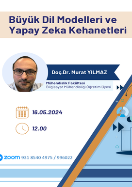 Web Semineri: Büyük Dil Modelleri ve Yapay Zeka Kehanetleri