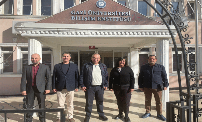 Enstitü Kurucu Müdürümüz Prof. Dr. Çetin ELMAS, Enstitümüze ziyarette bulundu.