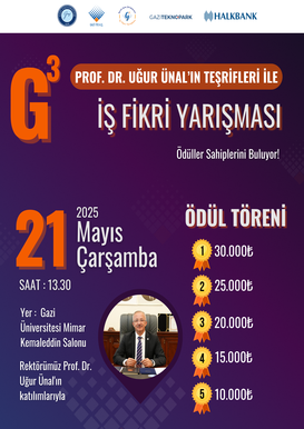 G3 İş Fikri Yarışması Ödül Töreni
