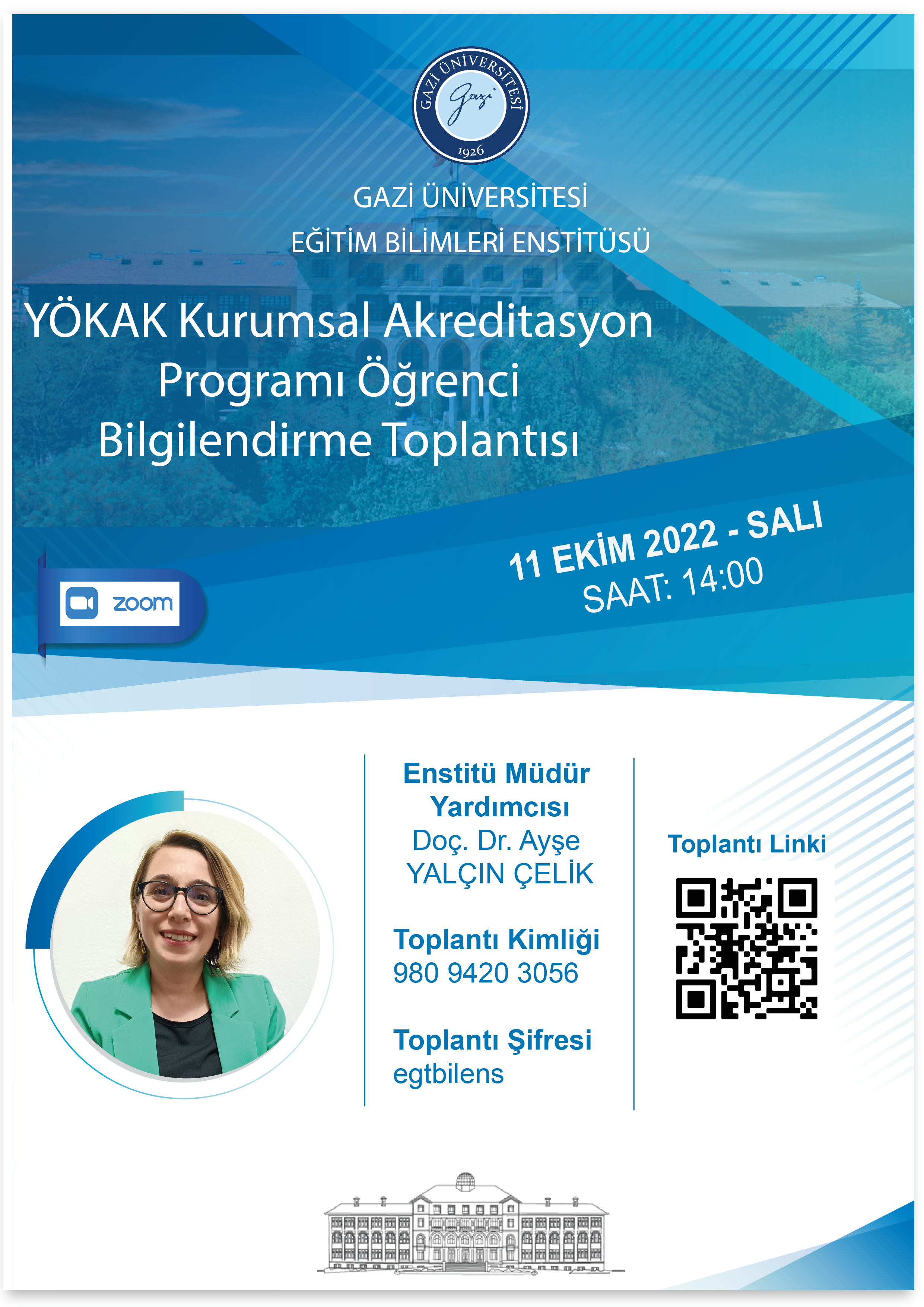 YÖKAK Kurumsal Akreditasyon Programı Öğrenci Bilgilendirme Toplantısı-1