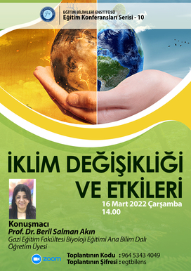 Eğitim Konferansları Serisi 10: İklim Değişikliği ve Etkileri