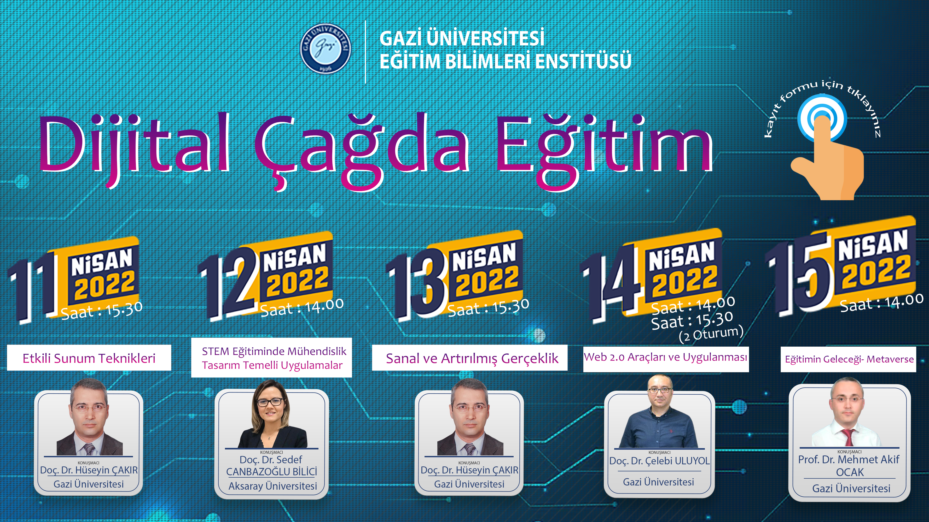 Eğitim Bilimleri Enstitüsü Mezunlarına Yönelik Dijital Çağda Eğitim Temalı Online Eğitimler-içerik-1