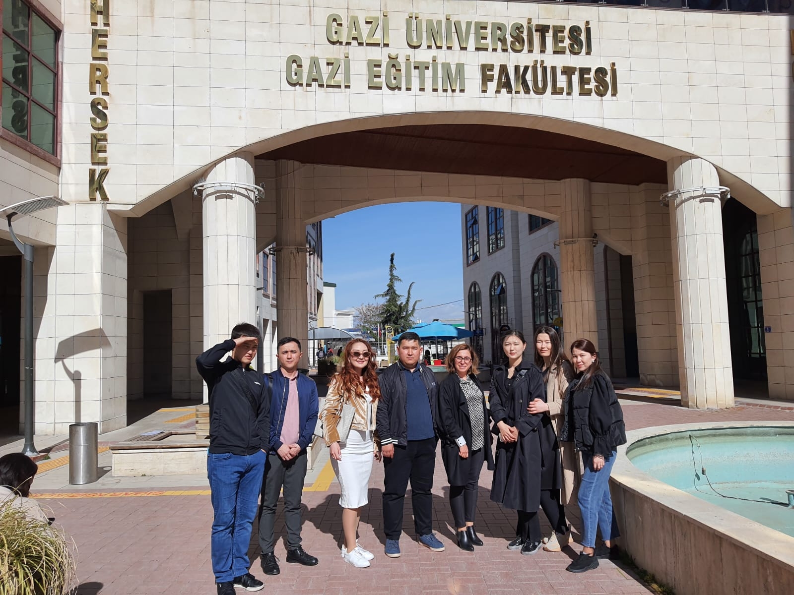 Enstitümüzde Al-Farabi Kazak Ulusal Üniversitesi Fizik Eğitimi (1. Grup), Lisansüstü Öğrencilerinin Staj Eğitimi Başladı.-1