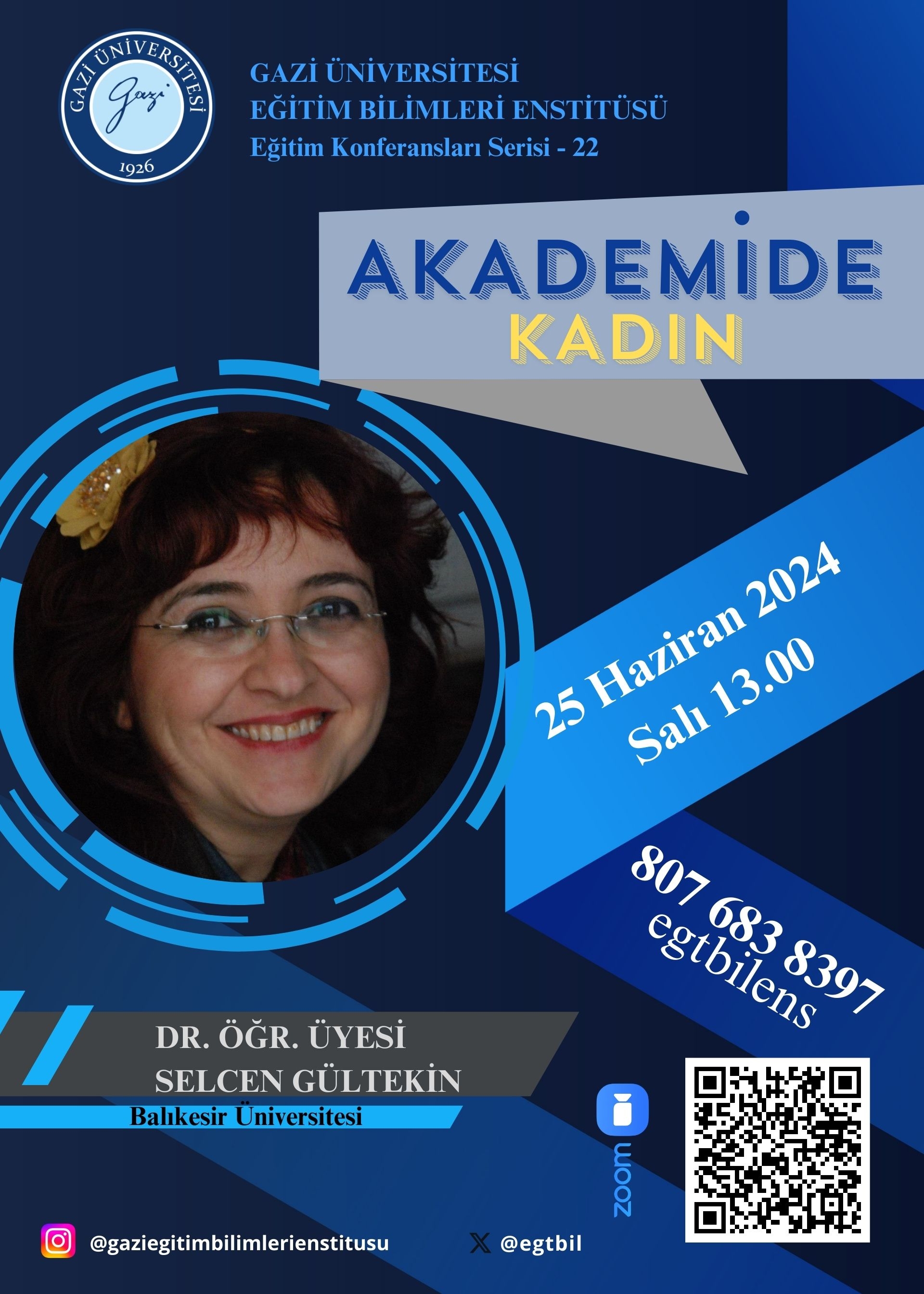 Eğitim Konferansları Serisi-22 : Akademide Kadın