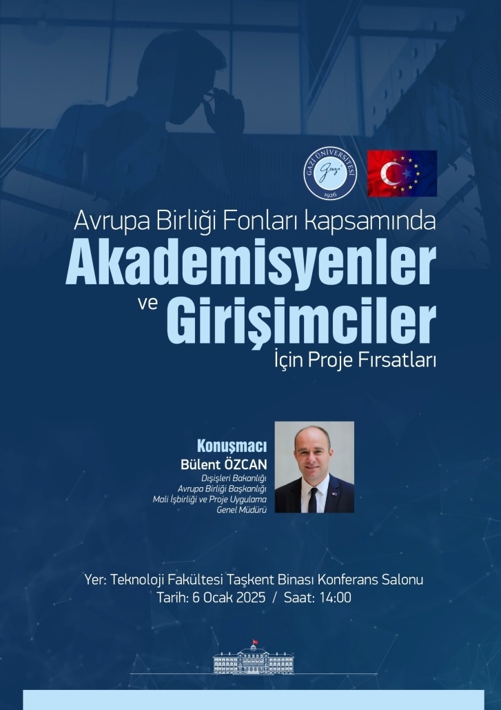 "Avrupa Birliği Fonları Kapsamında Akademisyenler ve Girişimciler için Proje Fırsatları" konulu toplantı -1