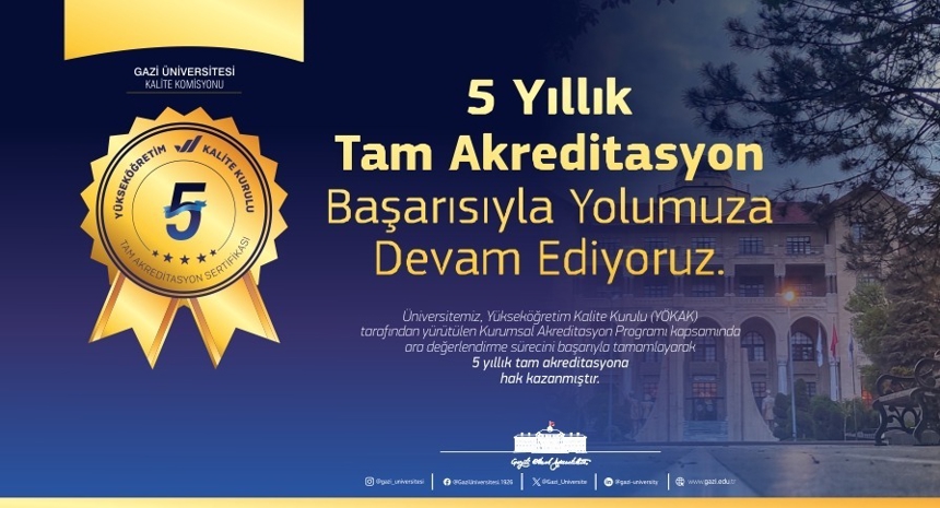 Akreditasyon başarısı