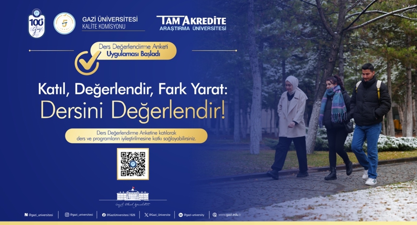 2026-2026 Bahar dönemi ders değerlendirme anketi