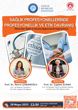 Sağlık Profesyonellerinde Profesyonellik ve Etik Davranış