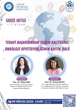 Tedavi Başarısından Yaşam Kalitesine: Onkoloji Diyetisyenliğinin Kritik Rolü