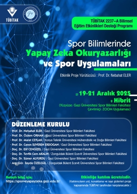 Spor Bilimlerinde Yapay Zeka Okuryazarlığı ve Spor Uygulamaları Etkinliği