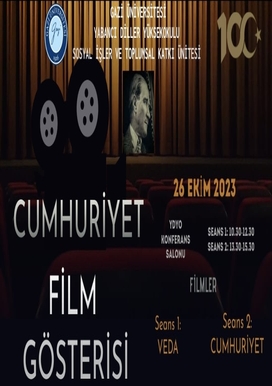 Cumhuriyet Film Gösterisi Düzenlenecektir