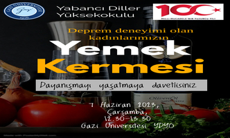 "Yemek Kermesi" düzenlendi.