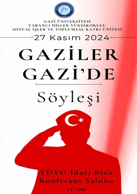 Gaziler Gazi'de Söyleşi Katılım Formu