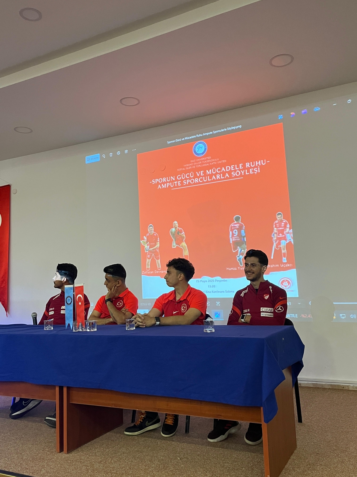 Yabancı Diller Yüksekokulunda 19 Mayıs Ruhu Ampute Sporcularla Yaşatıldı-1