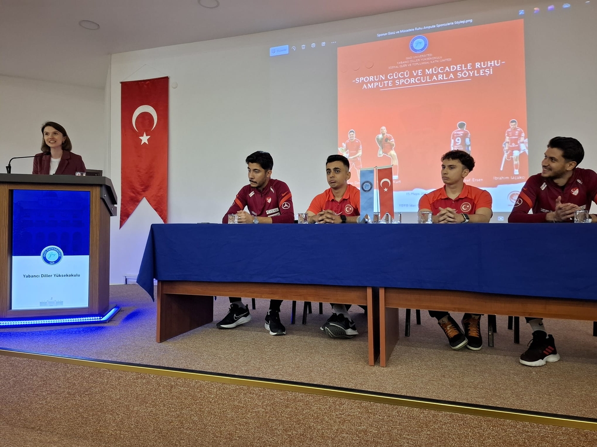 Yabancı Diller Yüksekokulunda 19 Mayıs Ruhu Ampute Sporcularla Yaşatıldı-1
