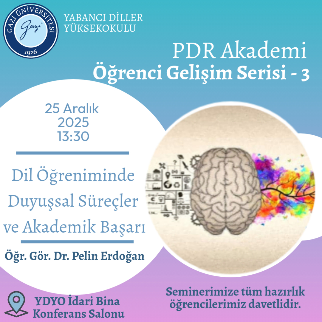 PDR Akademi Öğrenci Gelişim Serisi - 3-1
