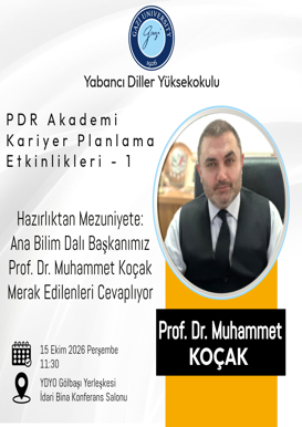 PDR Akademi Kariyer Planlama Etkinlikleri 1