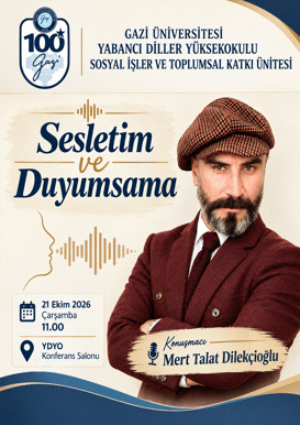 “Sesletim ve Duyumsama” Atölyemize Davetlisiniz!