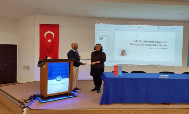 Yüksekokulumuzda “Dil Öğreniminde Duyuşsal Süreçler” Semineri Düzenlendi