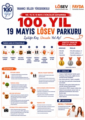 "19 Mayıs LÖSEV Parkuru”na Davetlisiniz!