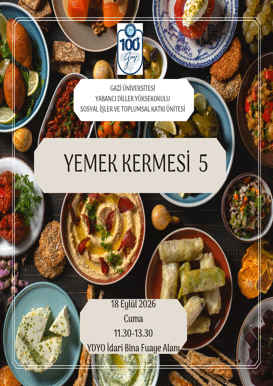 Yemek Kermesi 5'e Davetlisiniz!