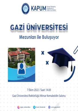 Gazi Üniversitesi Mezunları İle Buluşuyor