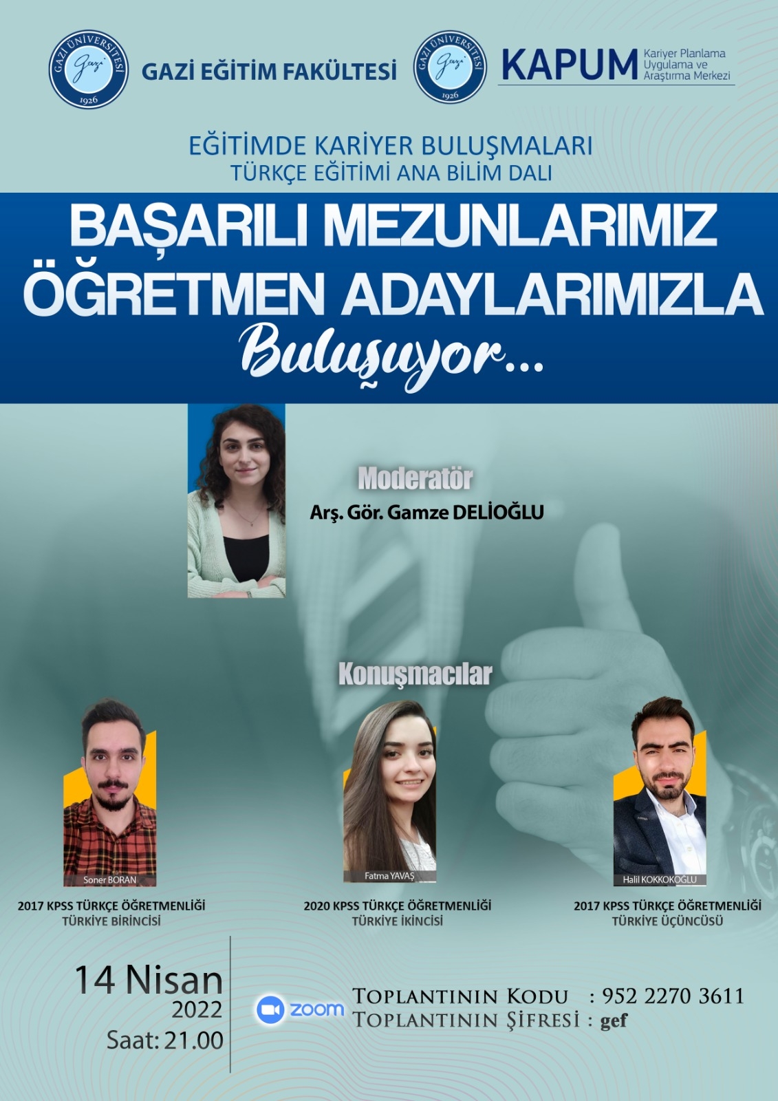 Başarılı Mezunlarımız Öğretmen Adaylarımızla Buluşuyor-1