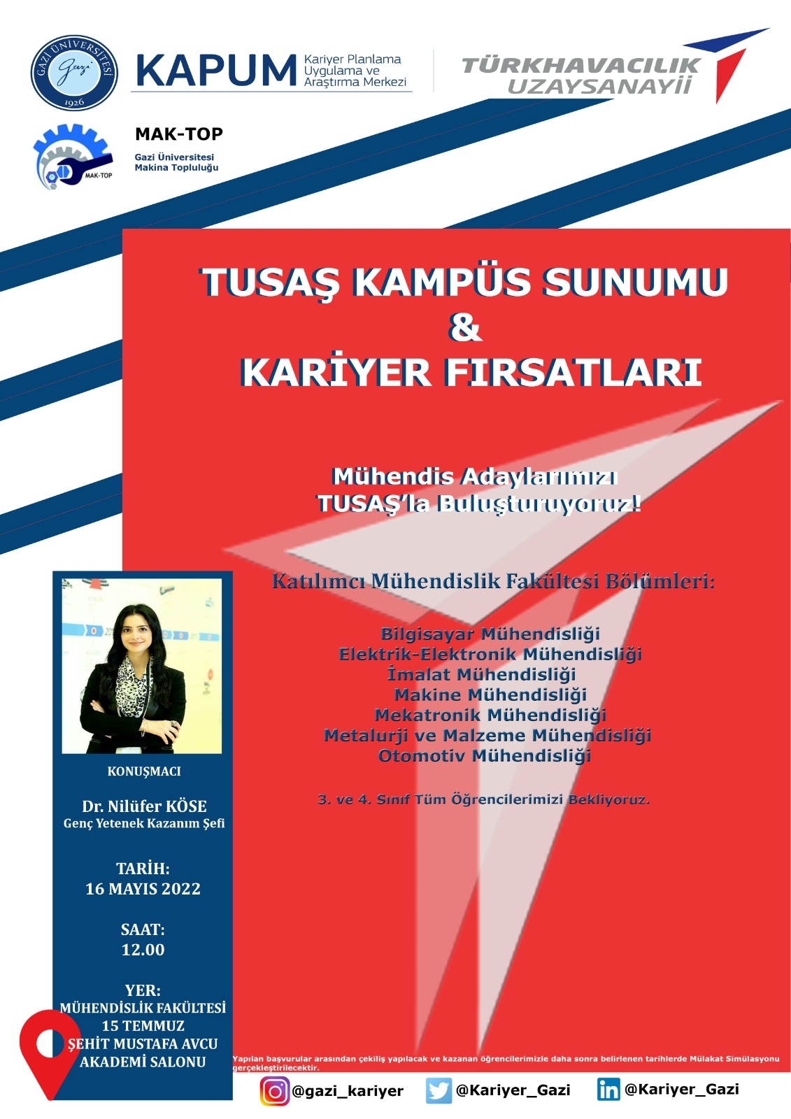 Tusaş Kampüs Sunumu&Kariyer Fırsatları-1