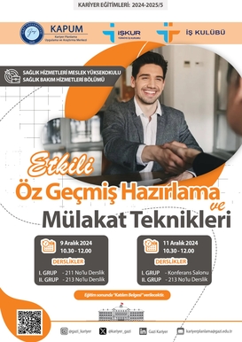 Sağlık Hizmetleri MYO-Sağlık Bakım Hizmetleri Bölümü