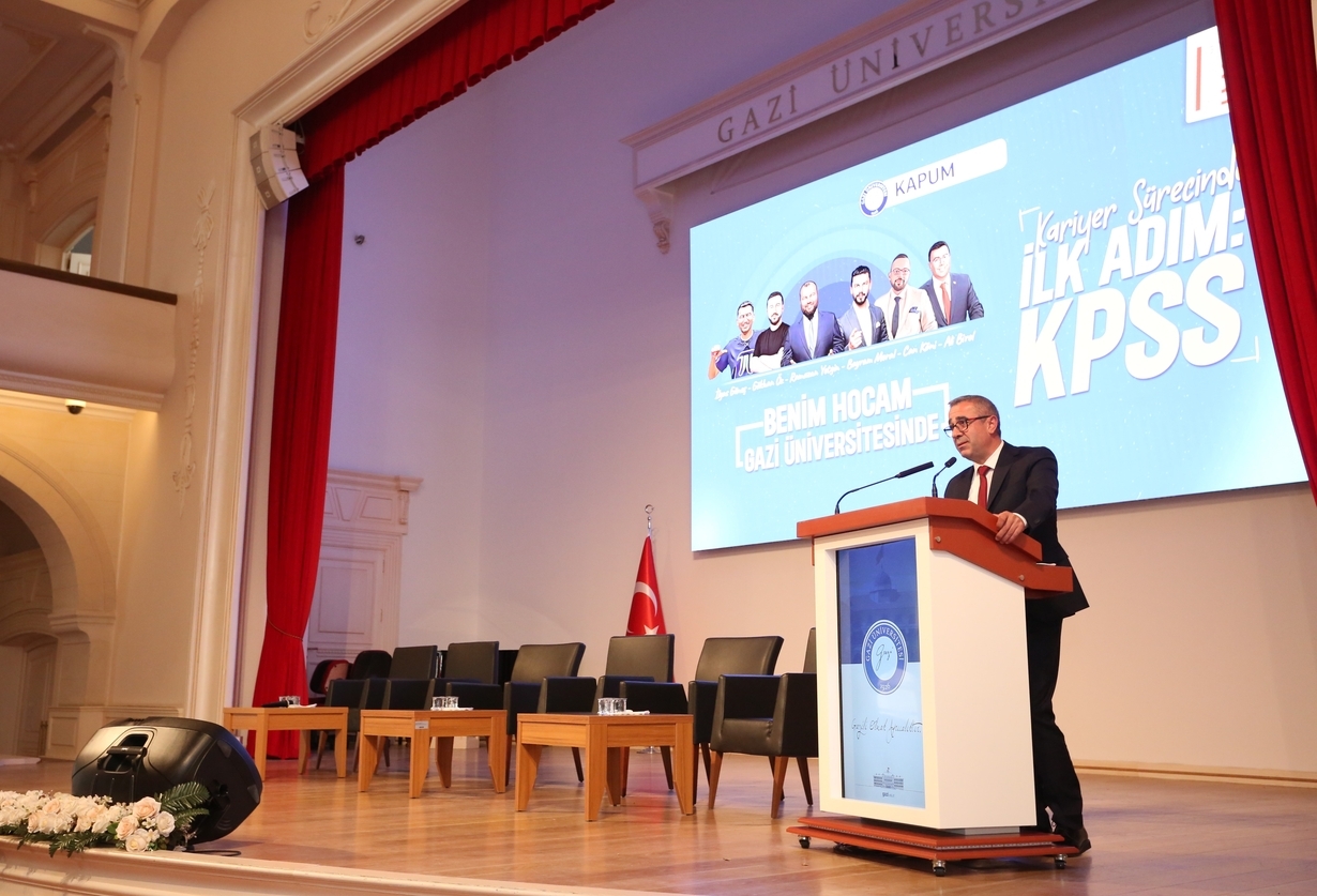 Kariyer Sürecinde İlk Adım: KPSS Benim Hocam Gazi Üniversitesinde” adlı program-2