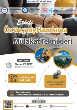 Ankara İşkur İş Kulübü ile Öz Geçmiş Hazırlama ve Mülakat Teknikleri-Genç Ofis
