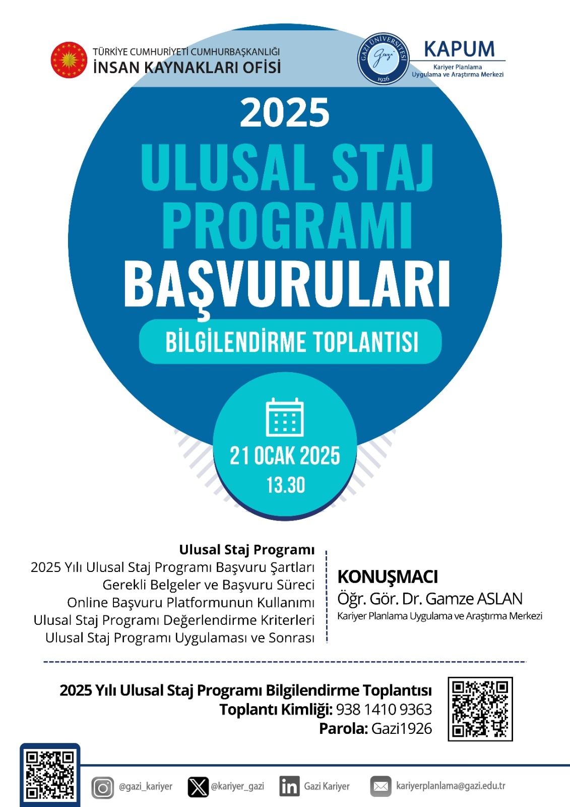 2025 Ulusal Staj Programı Başvuruları Bilgilendirme Toplantısı-1