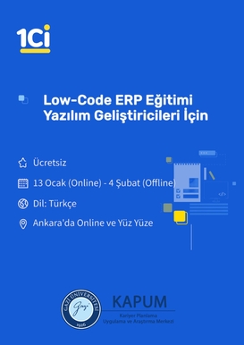 Low-Code ERP Eğitimi