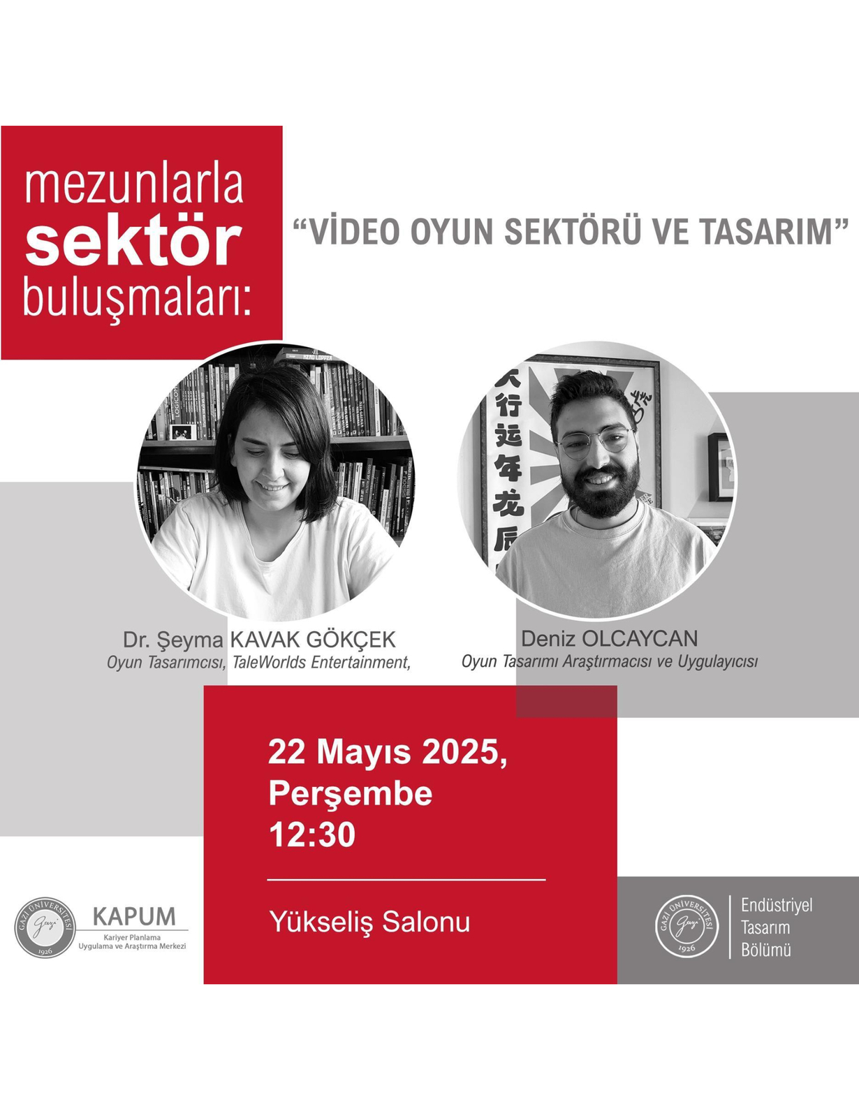 Mezunlarla Sektör Buluşmaları Video Oyun Sektörü ve Tasarım-1