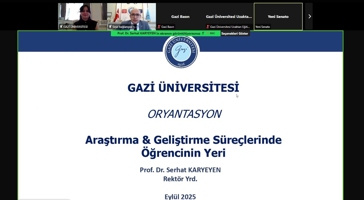 Gazi Üniversitesini Kazanan Öğrenciler İçin Oryantasyon ve Öğrencilerle Tanışma Toplantısı-3