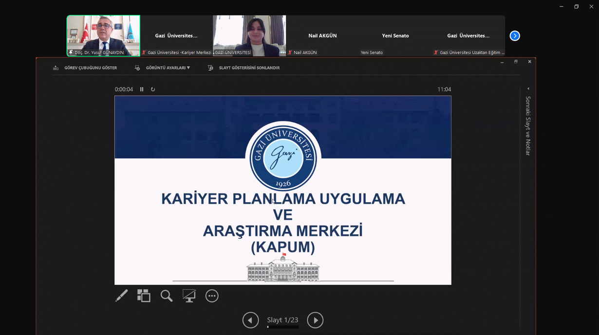 Gazi Üniversitesini Kazanan Öğrenciler İçin Oryantasyon ve Öğrencilerle Tanışma Toplantısı-5
