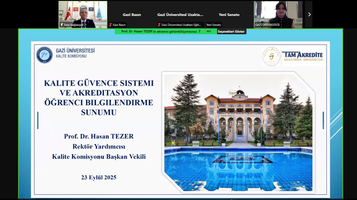 Gazi Üniversitesini Kazanan Öğrenciler İçin Oryantasyon ve Öğrencilerle Tanışma Toplantısı-4