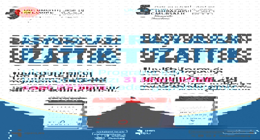 Ulusal Staj Başvuruları Uzatıldı!