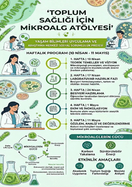Toplum Sağlığı İçin Mikroalg Atölyesi
