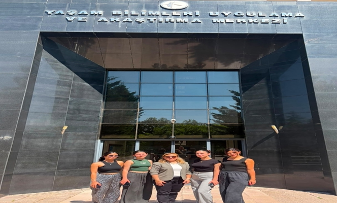 BioArt Firması Stajyerlerinden Gazi Üniversitesi Yaşam Bilimleri Uygulama ve Araştırma Merkezine Ziyaret