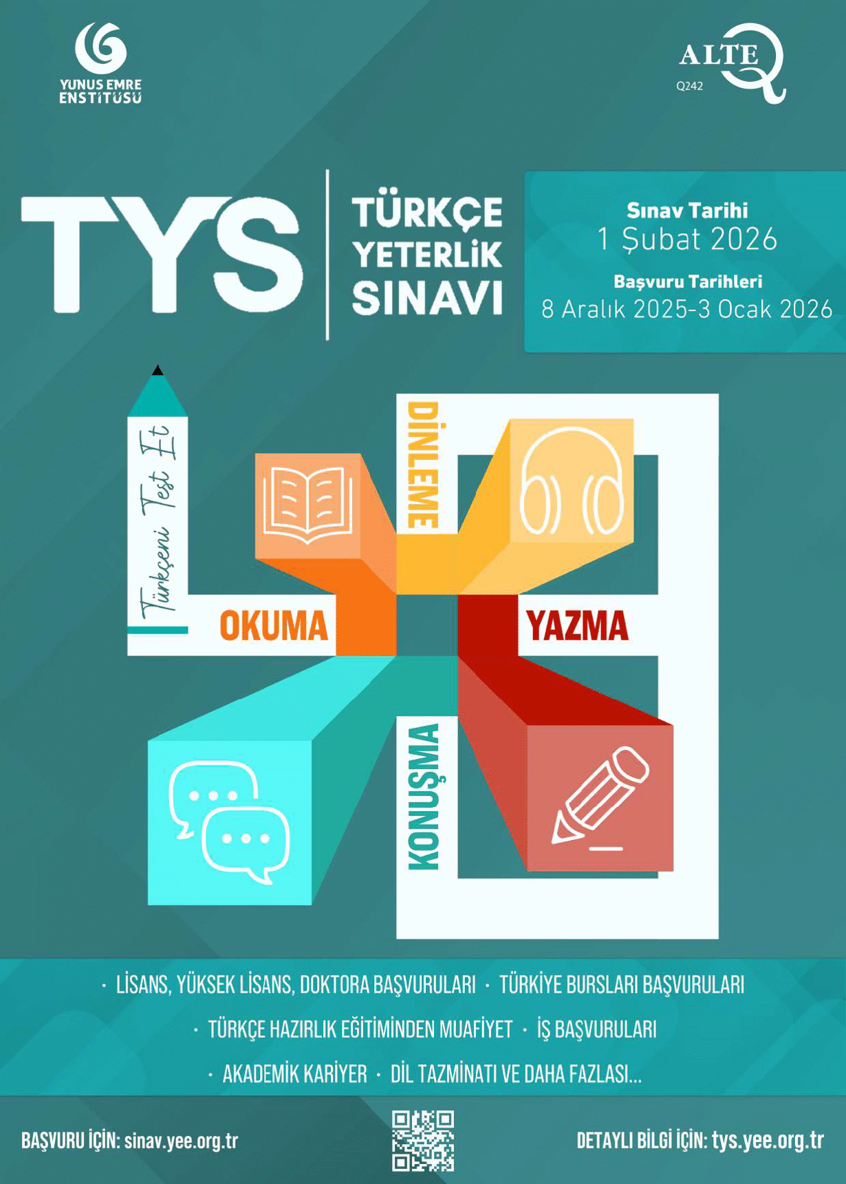 Turkish Proficiency Exam (TYS)-1