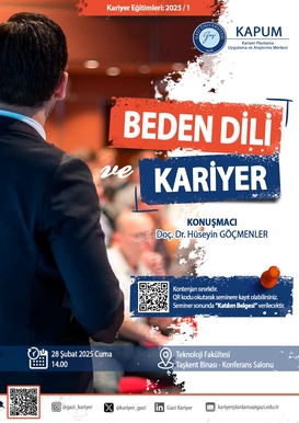 Kariyer Eğitimleri Kapsamında “Beden Dili ve Kariyer” Semineri