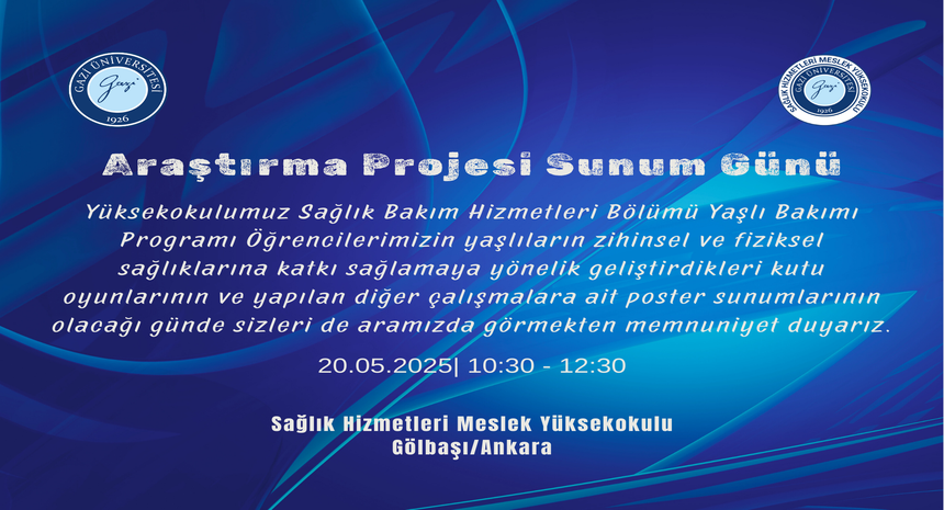 Yaşlı Bakım Davetiye