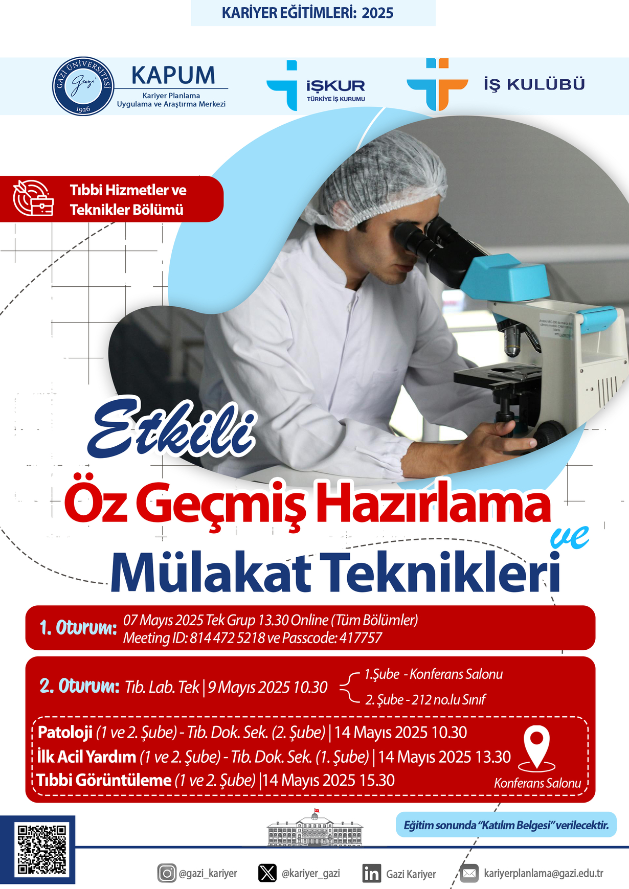 Etkili Öz Geçmiş Hazırlama ve Mülakat Teknikleri Eğitimi-1
