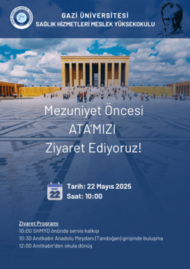 Mezuniyet Öncesi Anıtkabir Ziyareti Duyurusu