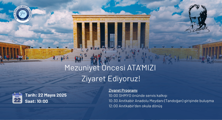 Mezuniyet Öncesi Anıtkabir Ziyareti Duyurusu