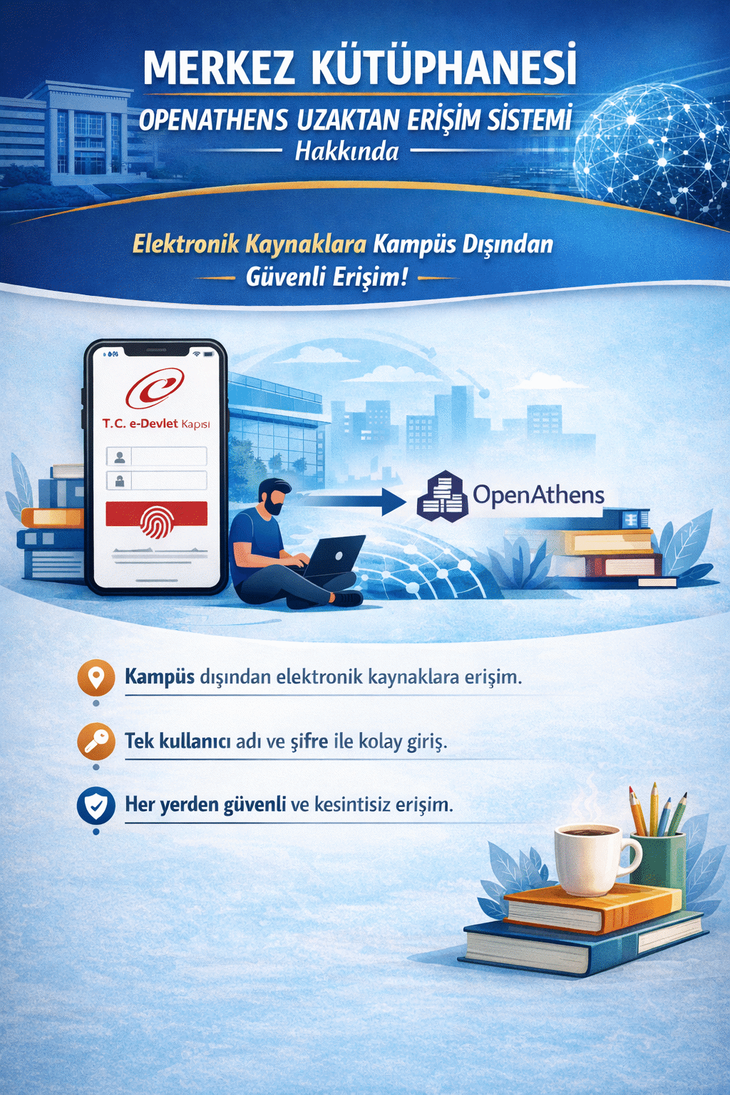 OpenAthens Uzaktan Erişim Sistemi - E-Kaynaklara Erişim-1