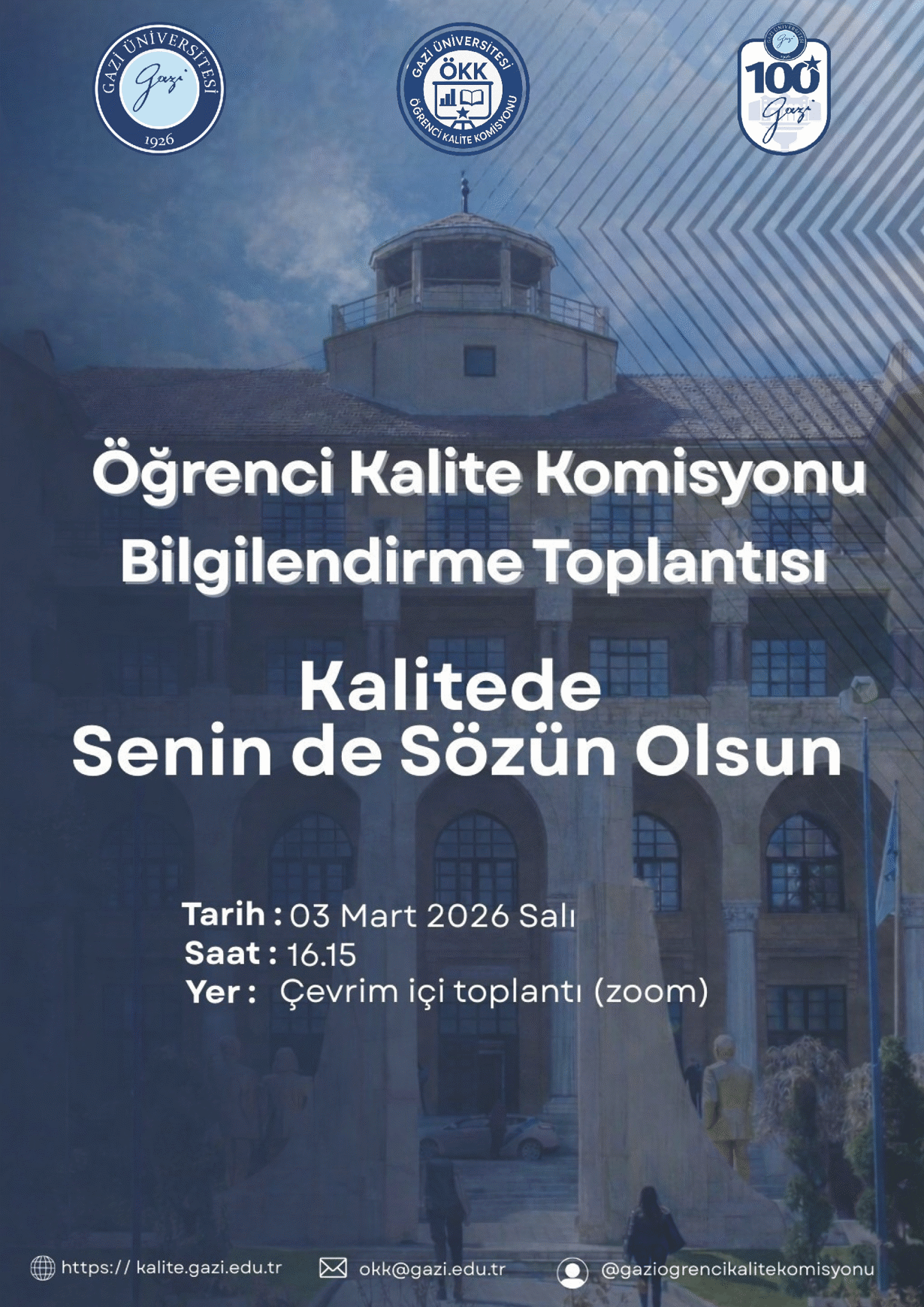 Öğrenci Kalite Komisyonu Bilgilendirme Toplantısı-1