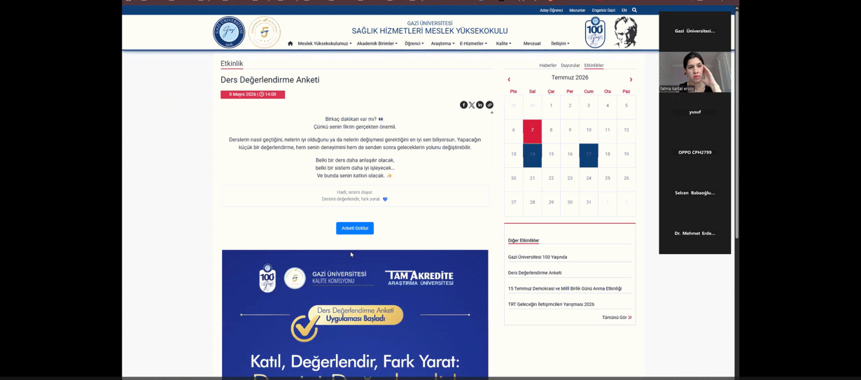 KİP İzleme (Ocak–Haziran 2026) Bilgilendirme Toplantısı Gerçekleştirildi-1